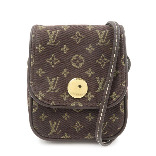 Louis Vuitton Monogram Mini Lin Pochette Cancun Ebene M95313