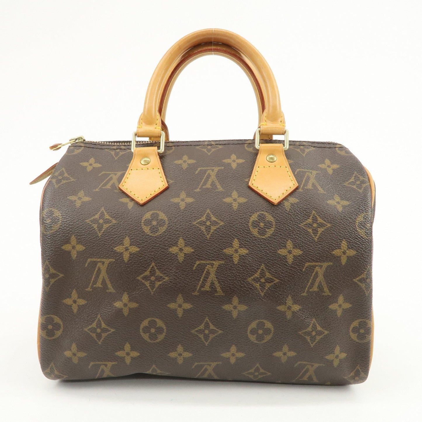 Louis Vuitton Monogram Speedy 25 Boston Bag Hand Bag Brown M41528