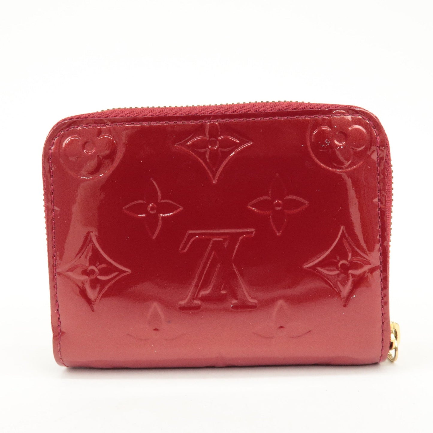 Louis Vuitton Monogram Vernis Zippy Coin Purse Pomme d'Amour M93608  d