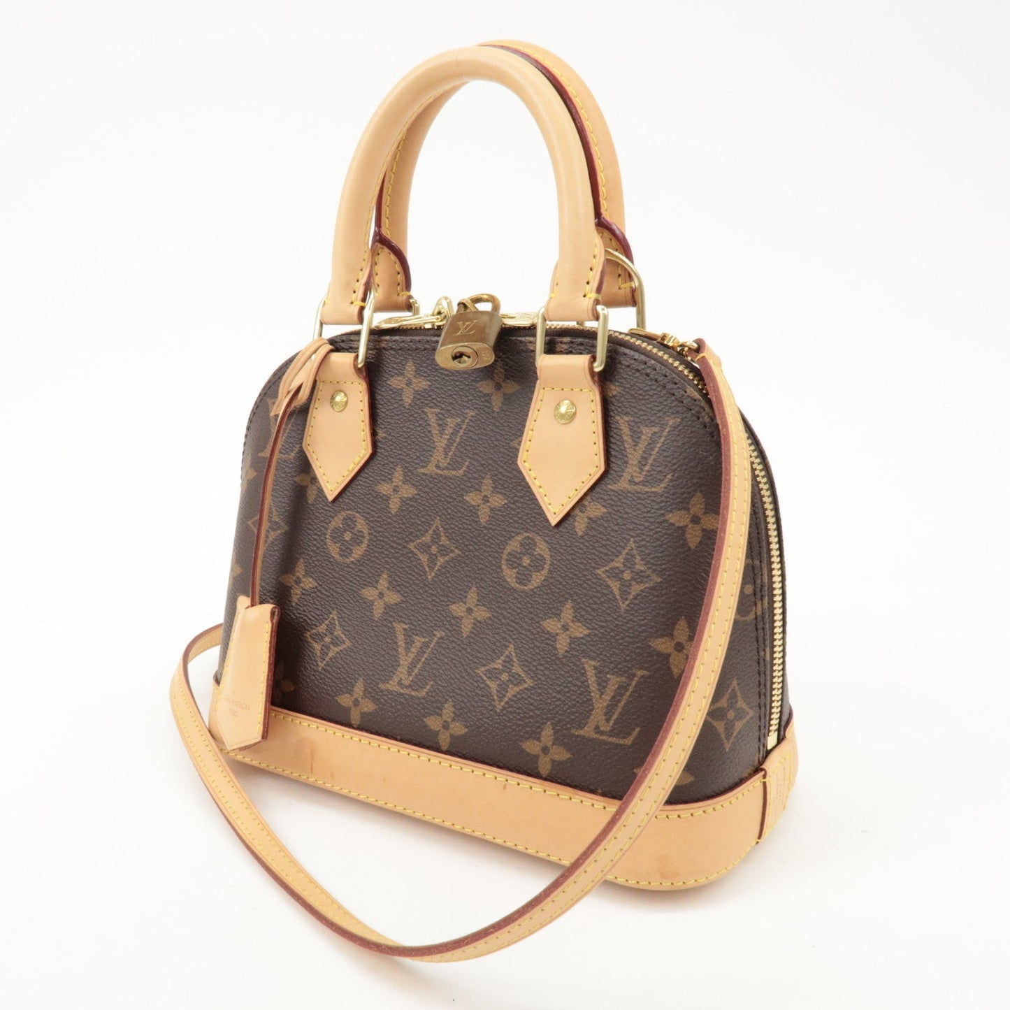 Louis Vuitton Monogram Alma BB 2Way Hand Bag Shoulder Bag M53152  d