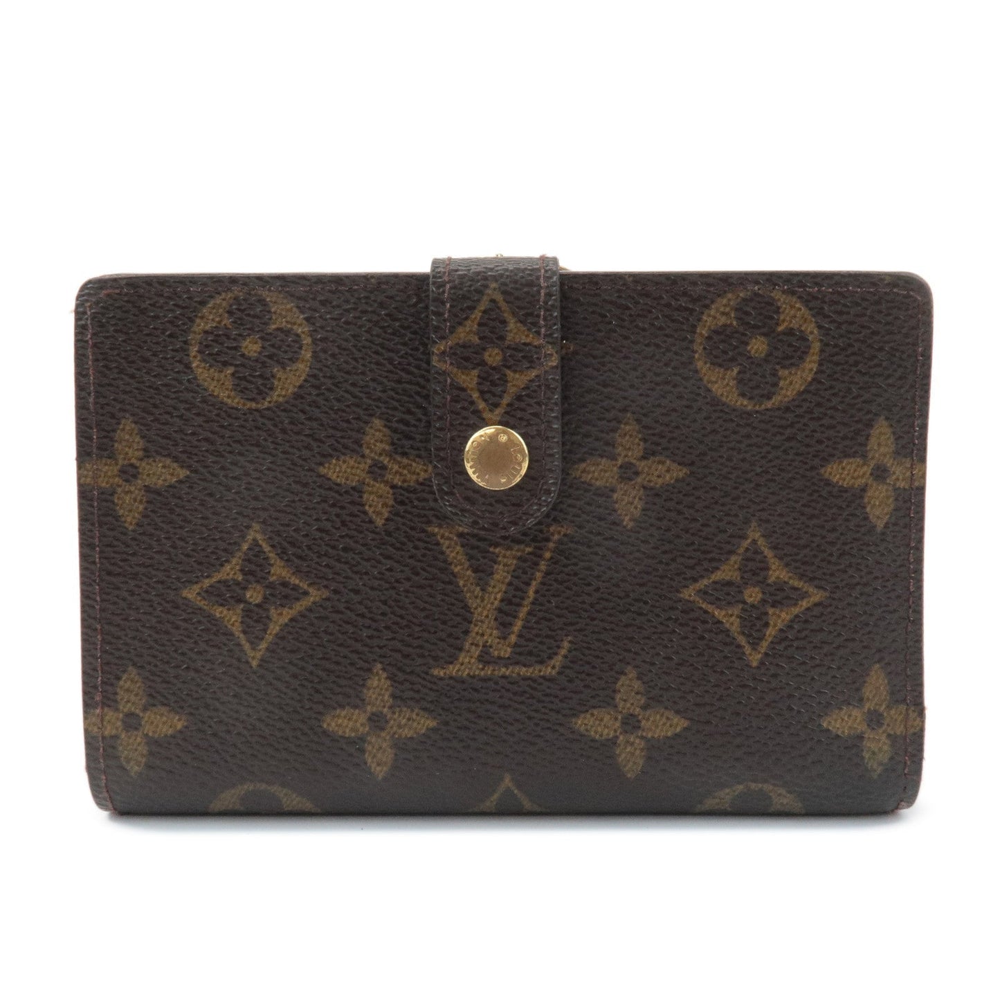 Louis Vuitton Monogram Porte Monnaie Billets Viennois Wallet M61663  d