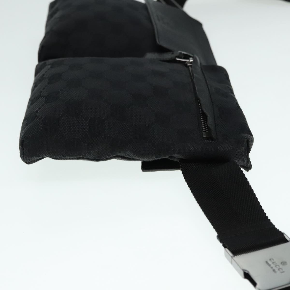 Gucci Black Canvas Shoulder Bag