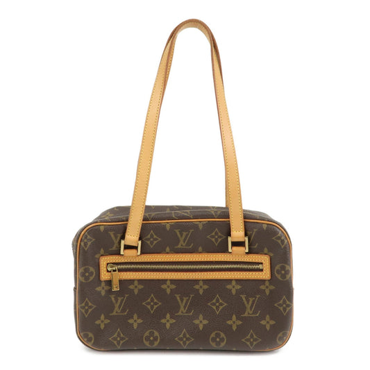 Louis Vuitton Monogram Cite MM Shoulder Bag Hand Bag Brown M51182