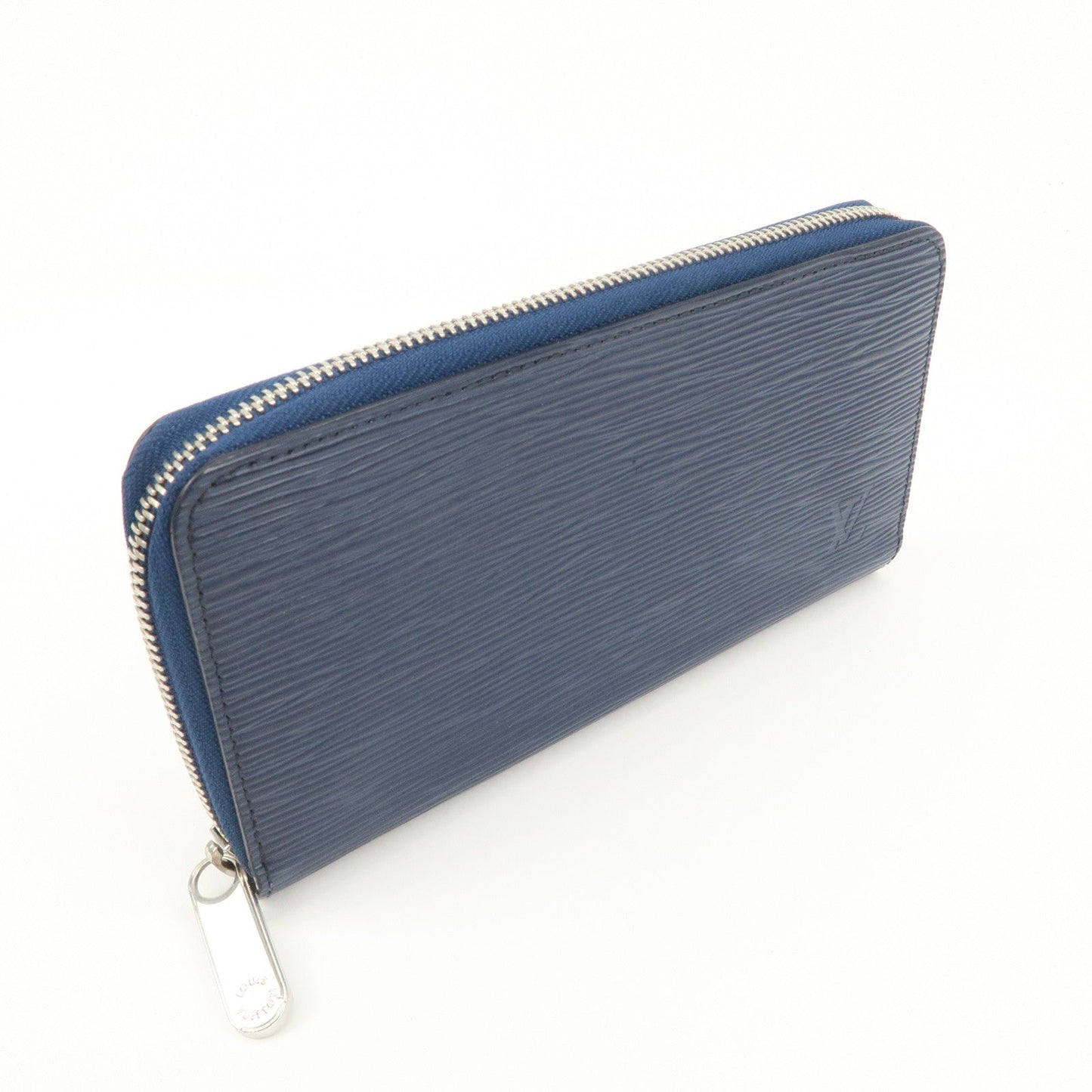 Louis Vuitton Epi leather Zippy Long Wallet Andigo Blue M61873  d