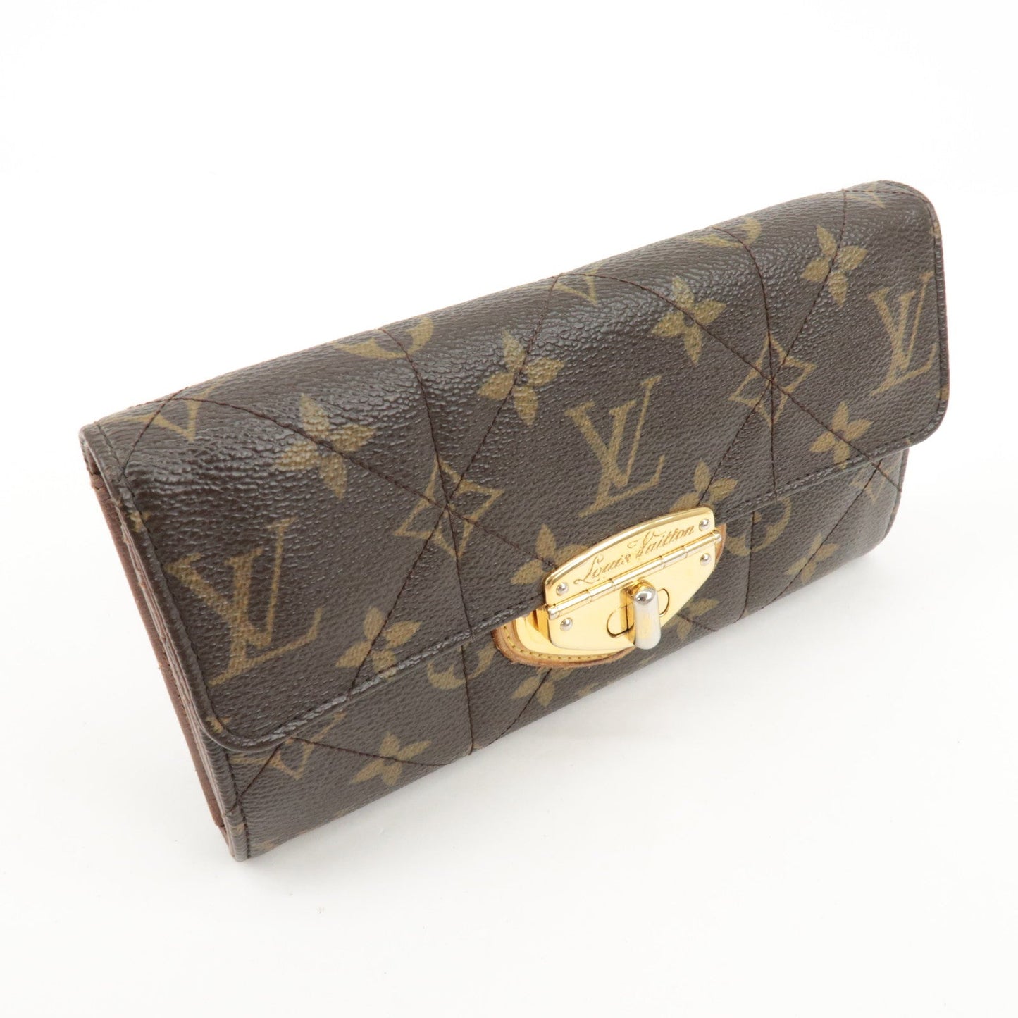 Louis Vuitton Monogram Portefeuille Sarah Etoile Long Wallet M66556  d