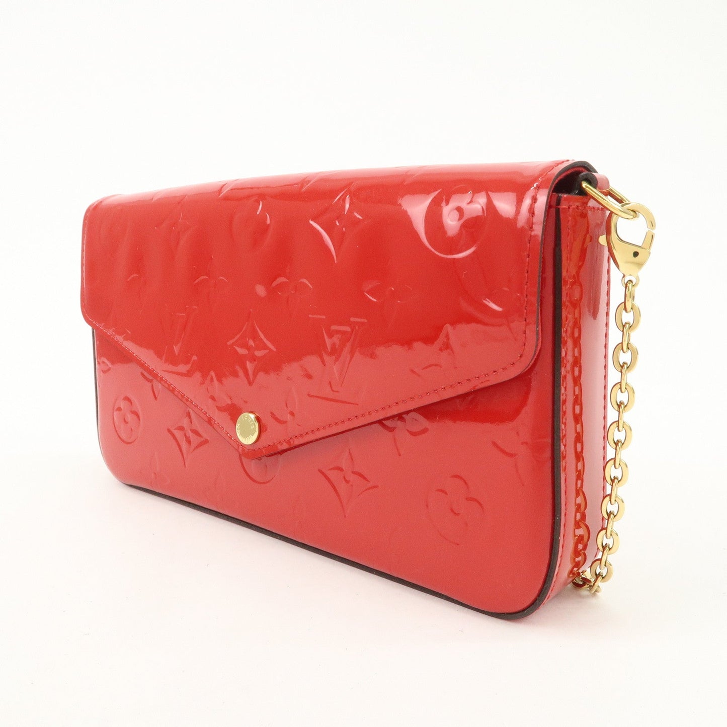 Louis Vuitton Monogram Vernis Pochette Felice Shoulder Bag M61293  d