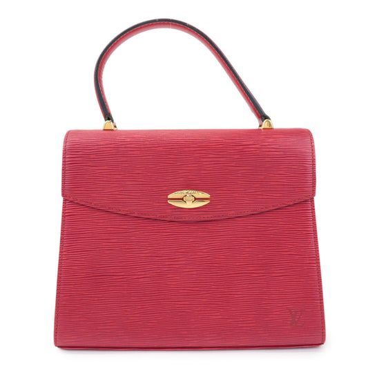 Louis Vuitton Epi Leather Marceau Hand Bag Castilian Red M52377