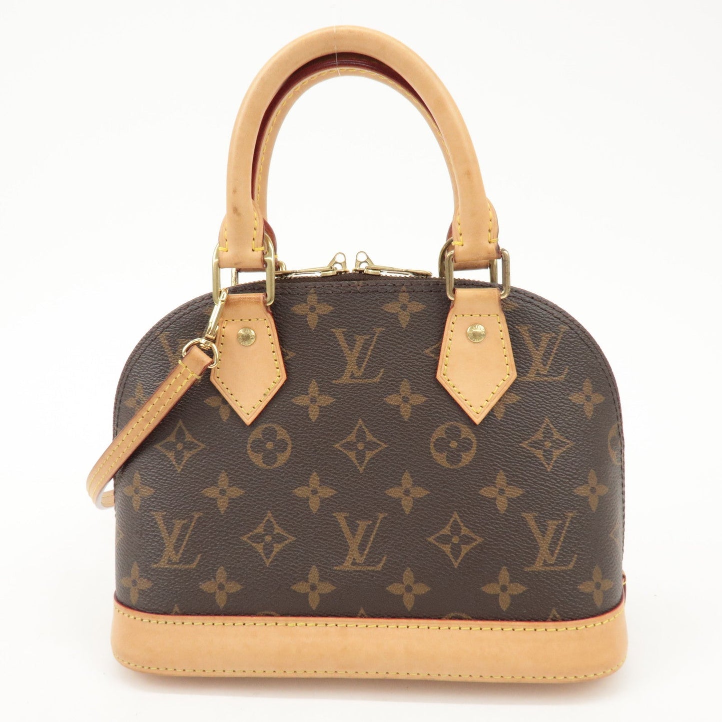 Louis Vuitton Monogram Alma BB 2Way Bag Hand Bag M53152  d