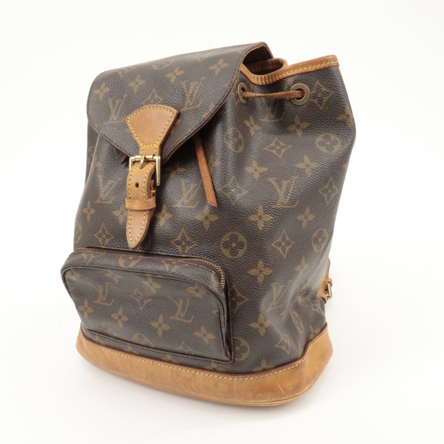 Louis Vuitton Monogram Montsouris MM Backpack Brown M51136  d