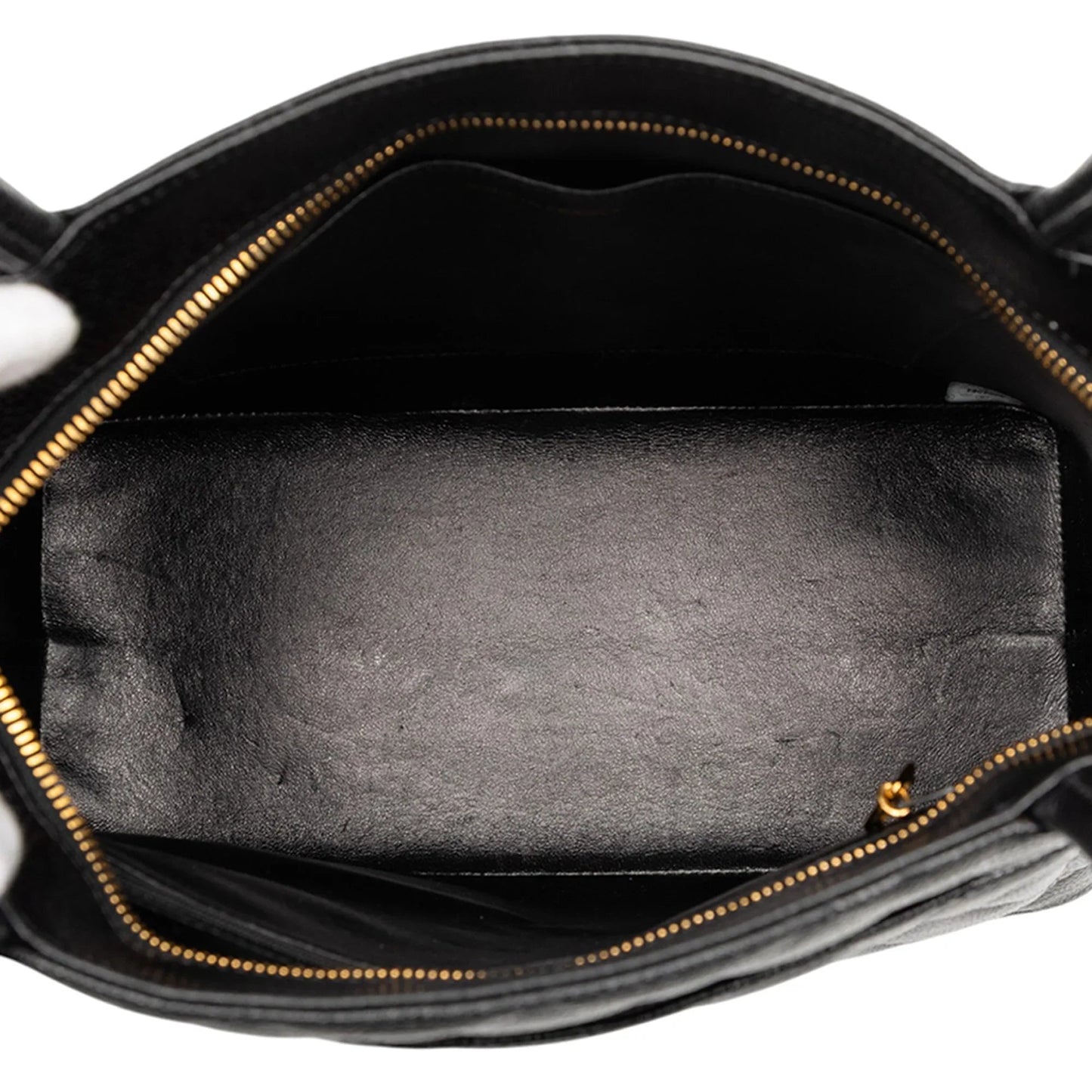 Black Chanel Caviar Medallion Tote