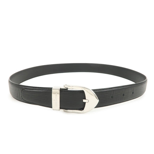 Louis Vuitton Epi leather Ceinture Classic Belt 110/44 Noir M6833T