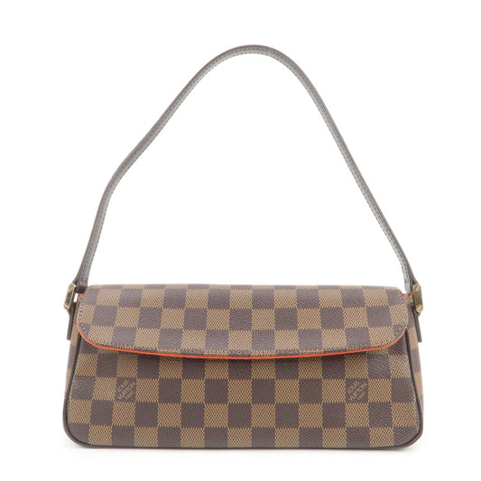 Louis Vuitton Damier Recoleta Shoulder Bag Ebene M51299