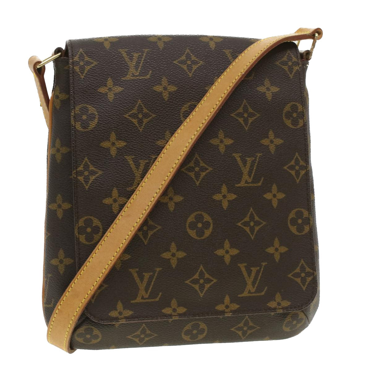 Louis Vuitton Brown Canvas M tte Salsa shoulder bag