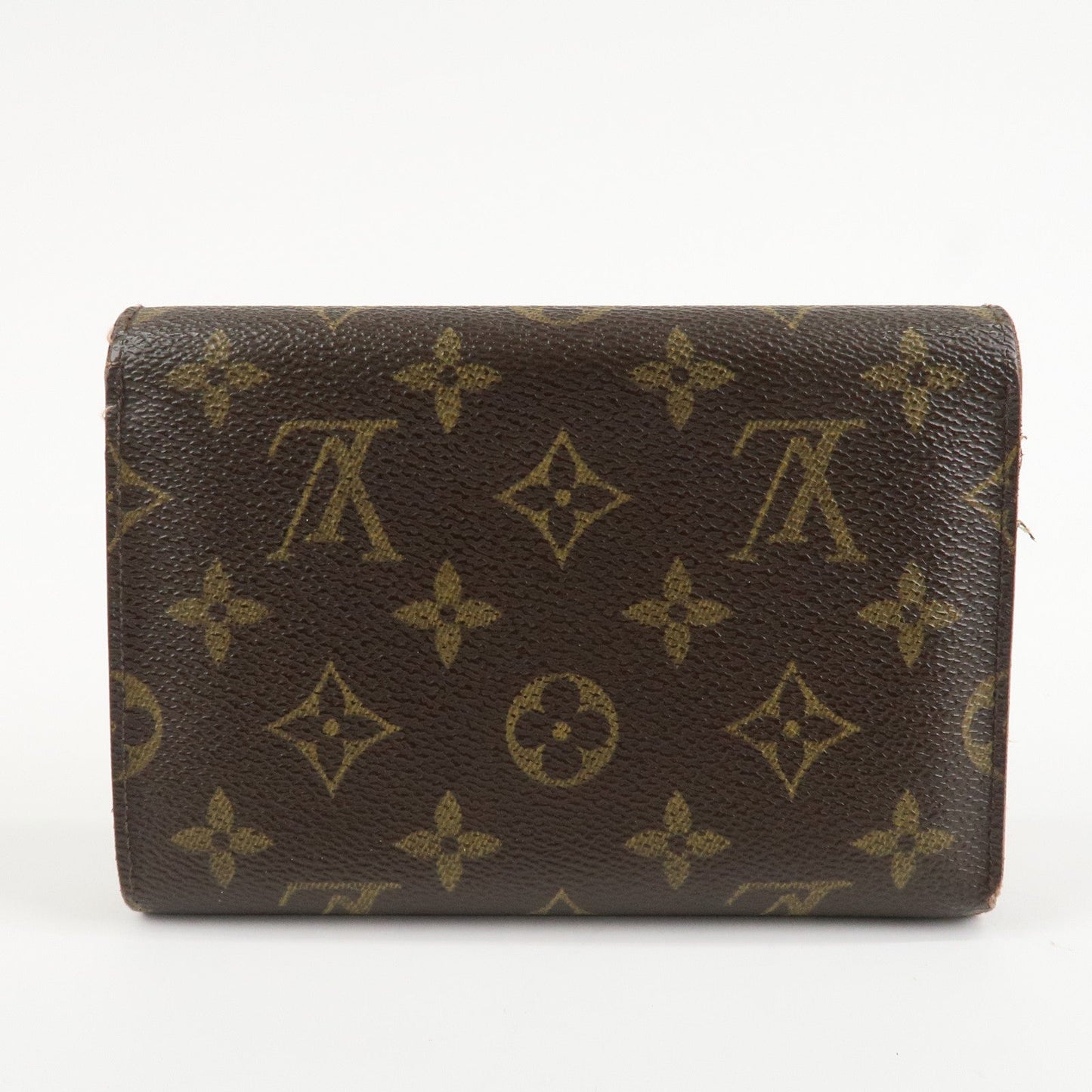 Louis Vuitton Monogram Porte Tresor Etui Papiers Wallet M61202  d