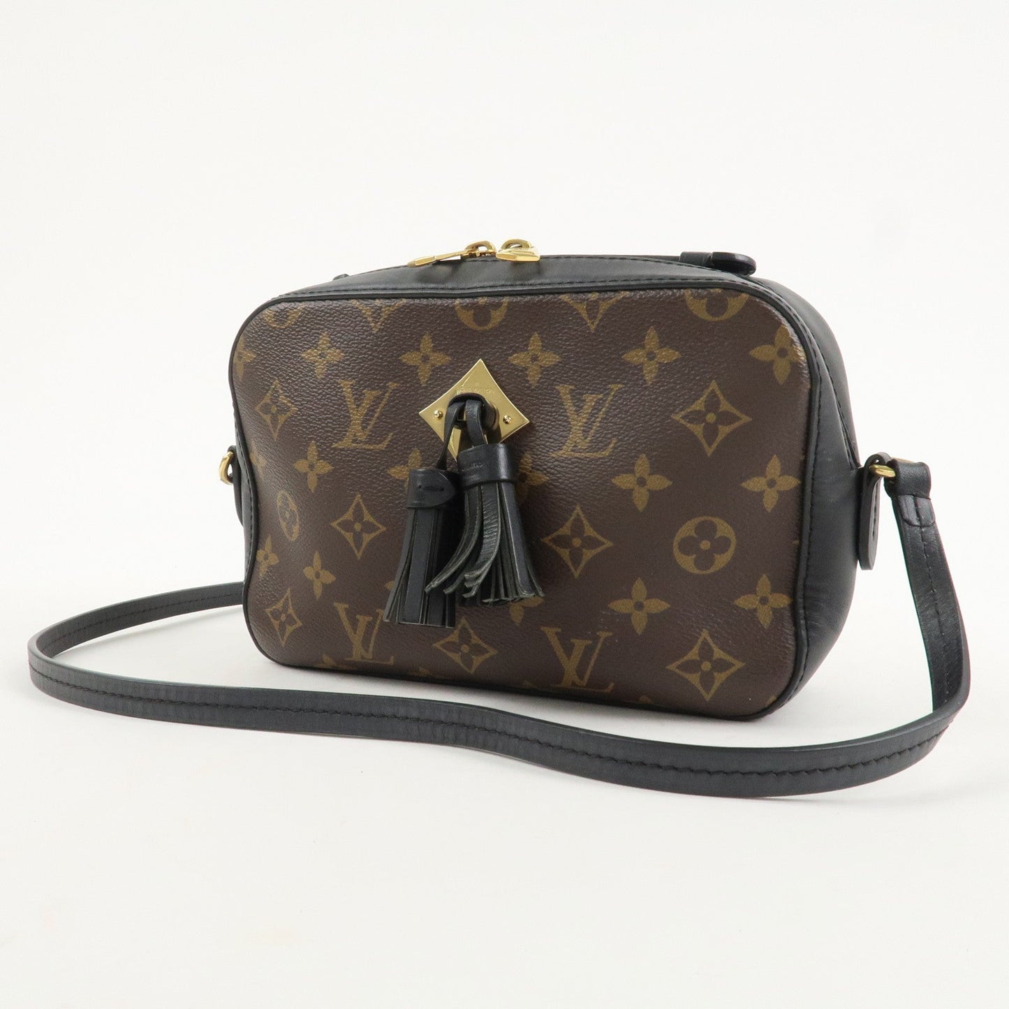 Louis Vuitton Monogram Saintonge Shoulder Bag Noir M43555  d