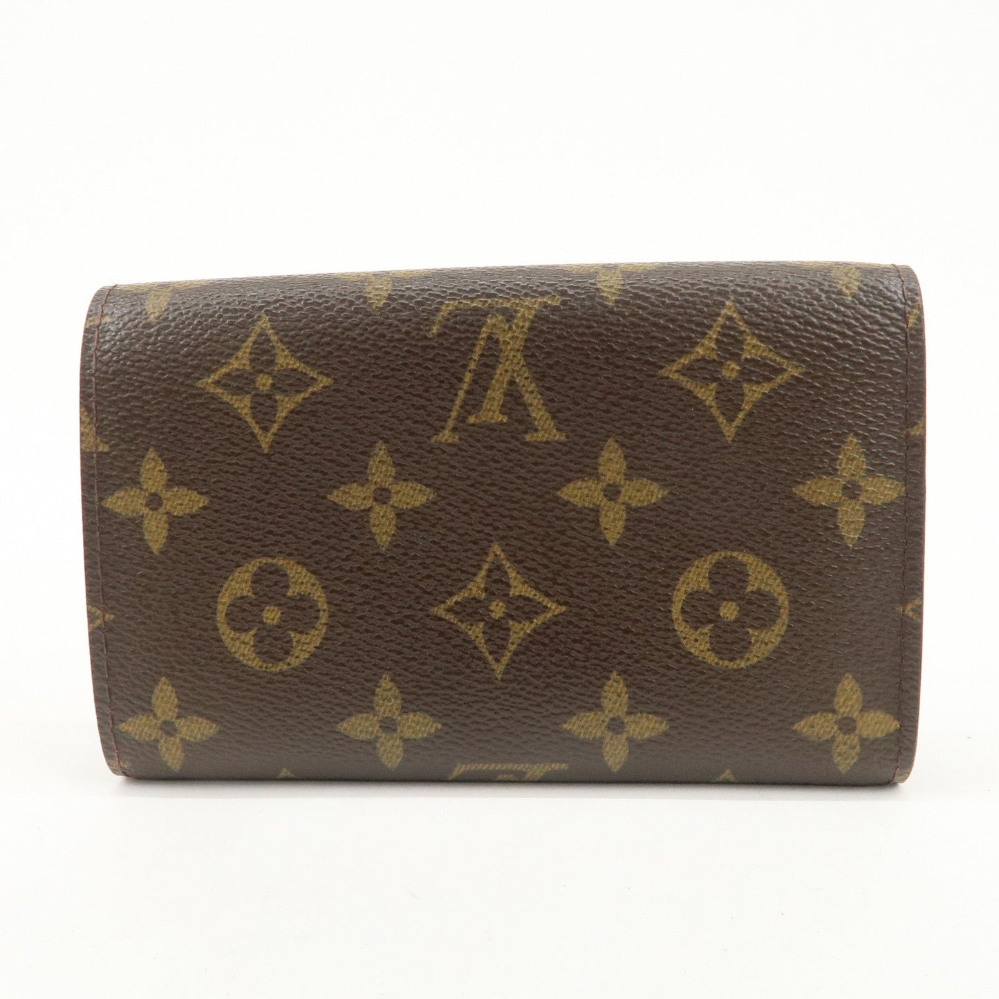 Louis Vuitton Monogram Porte Monnaie Billets Tresor Wallet M6173  d