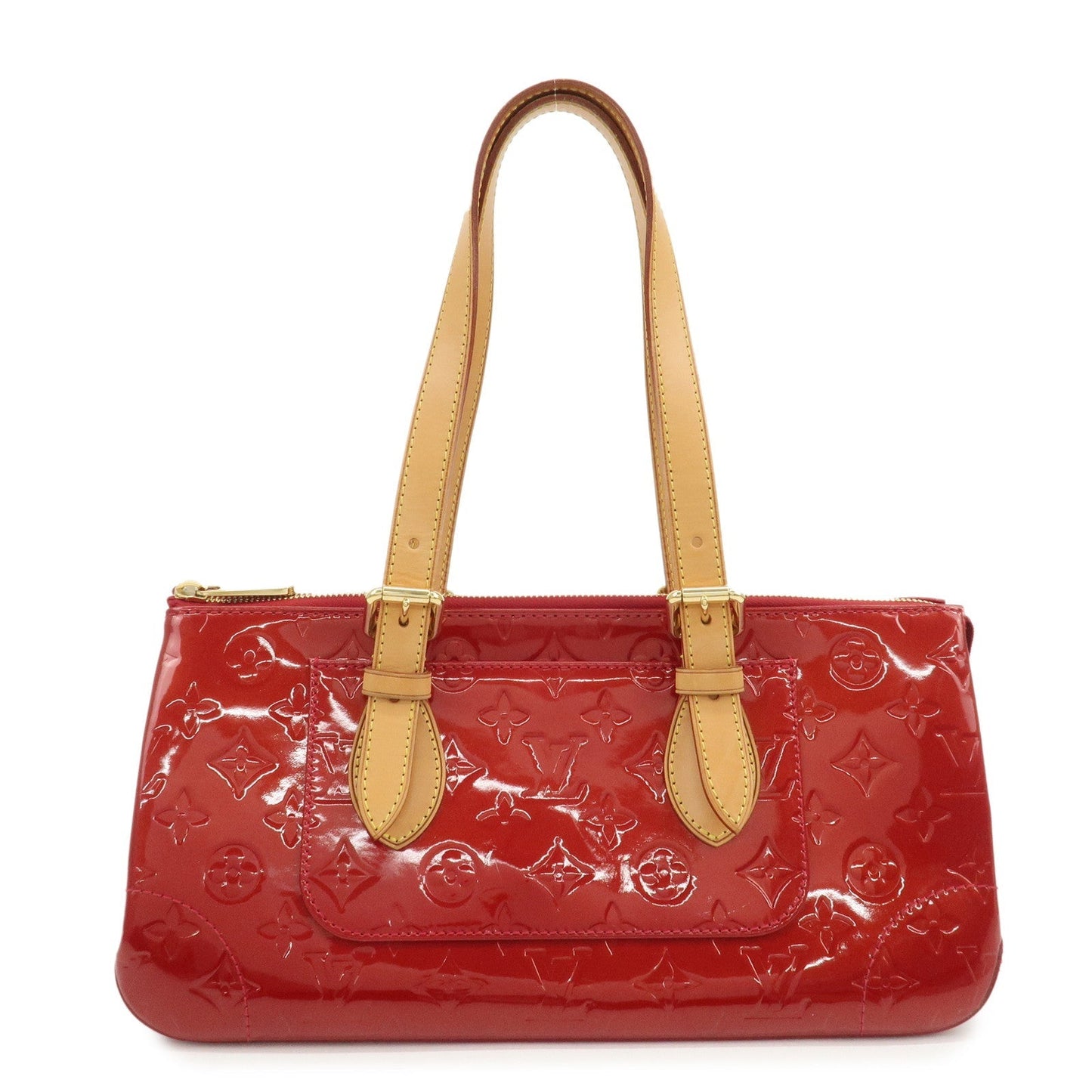 Louis Vuitton Vernis Rosewood Avenue Hand Bag Pomme D'Amour M93507