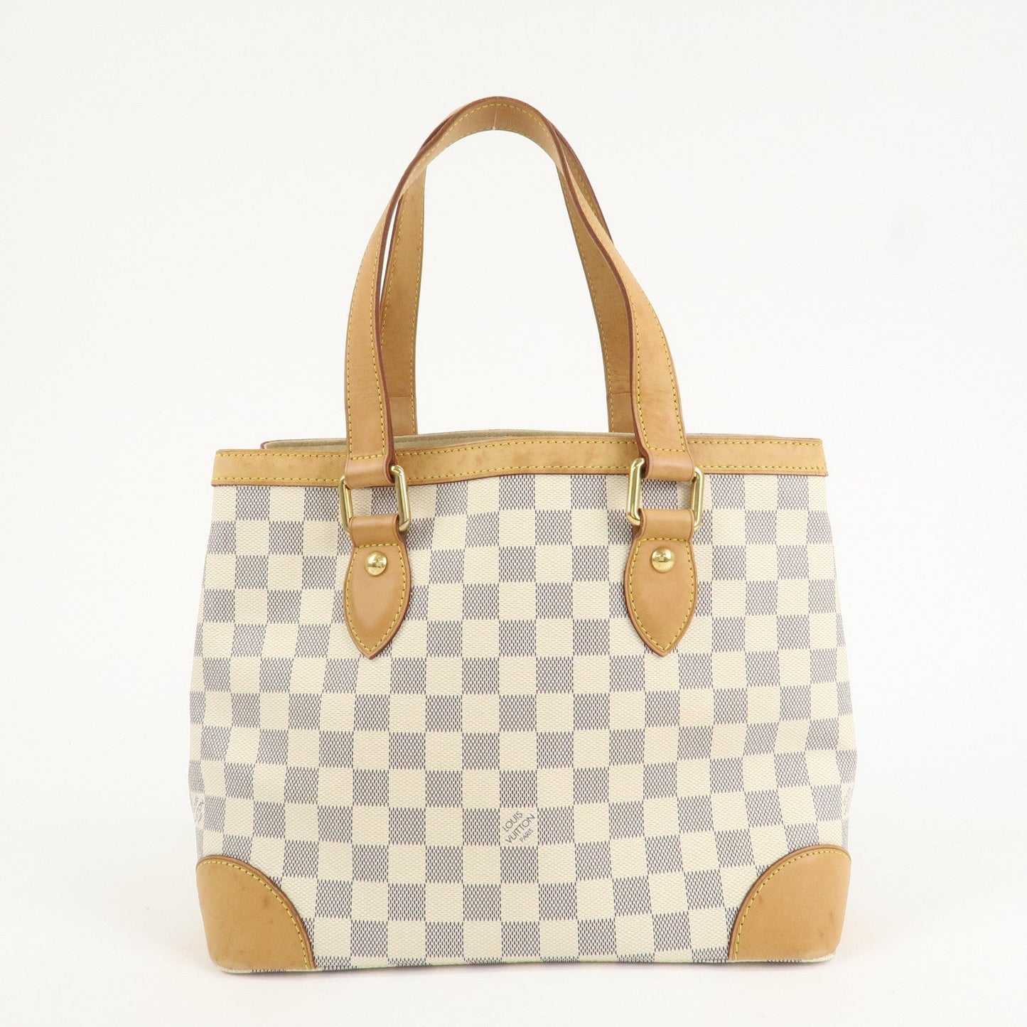 Louis Vuitton Damier Azur Hampstead PM Hand Bag Ivory N51207  d