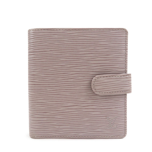 Louis Vuitton Epi Porte Billets Compact Wallet Lilac M6355B