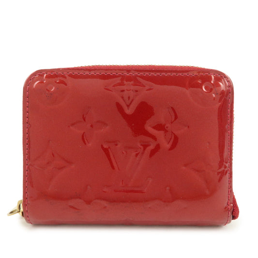 Louis Vuitton Monogram Vernis Zippy Coin Purse Pomme d'Amour M93608