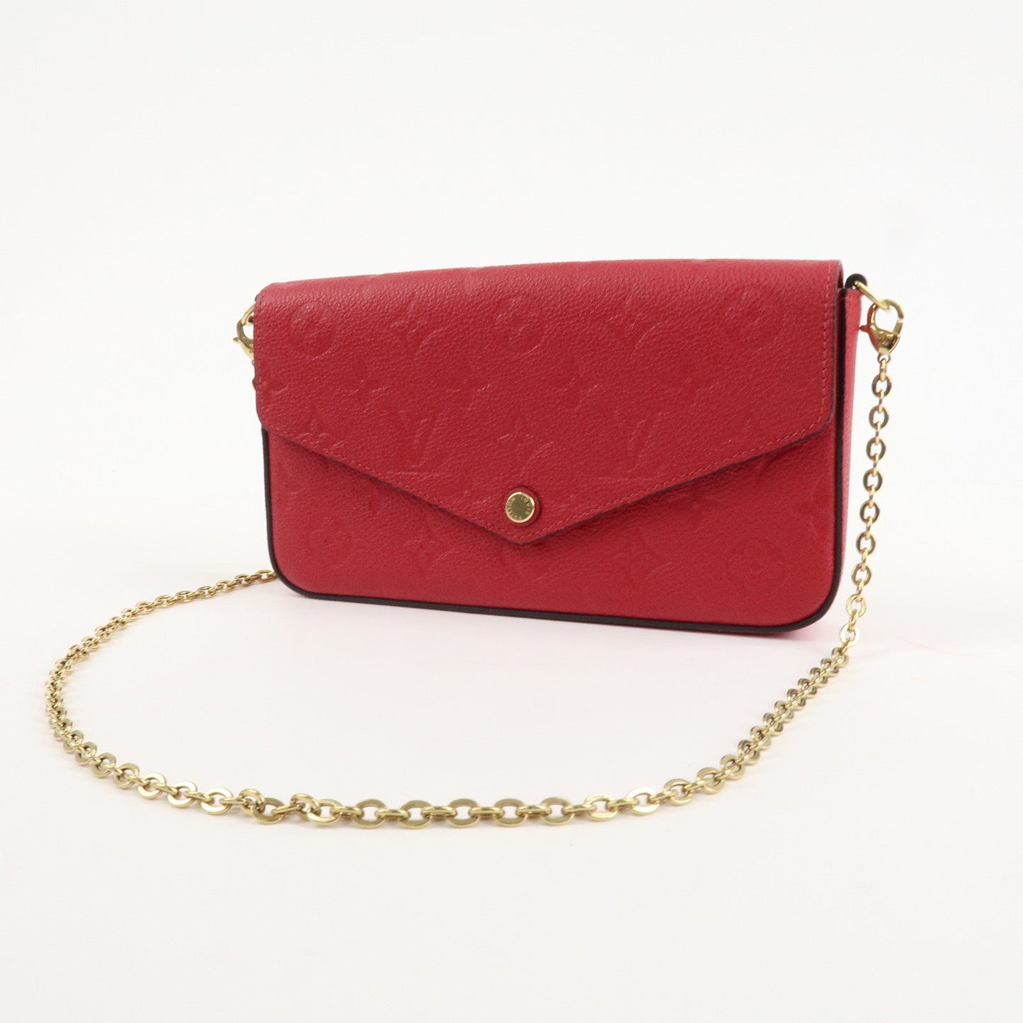 Louis Vuitton Monogram Empreinte Felicie Chain Shoulder Bag M63700  d