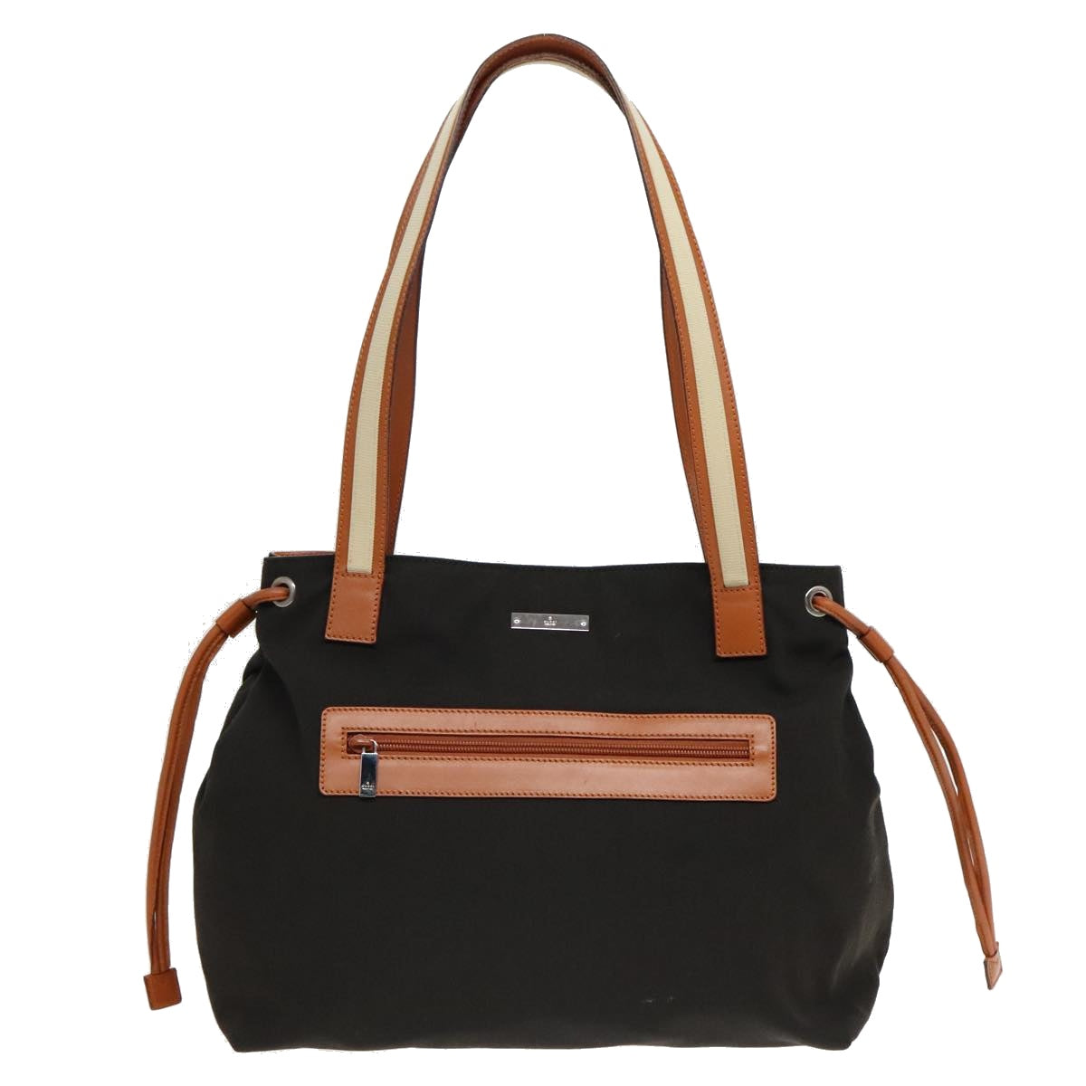 Gucci Khaki Canvas Tote Bag