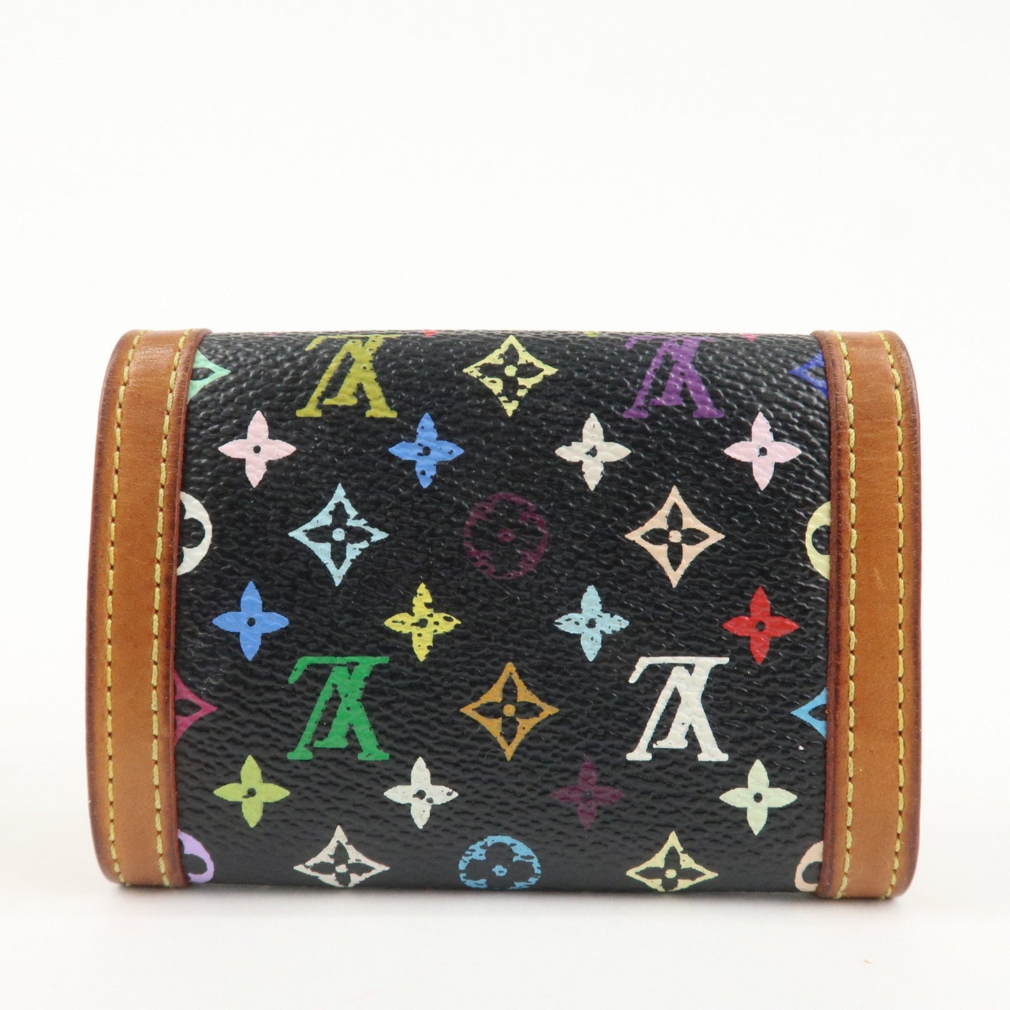 Louis Vuitton Monogram Multicolor Porte Monnaie Plat M92656  d