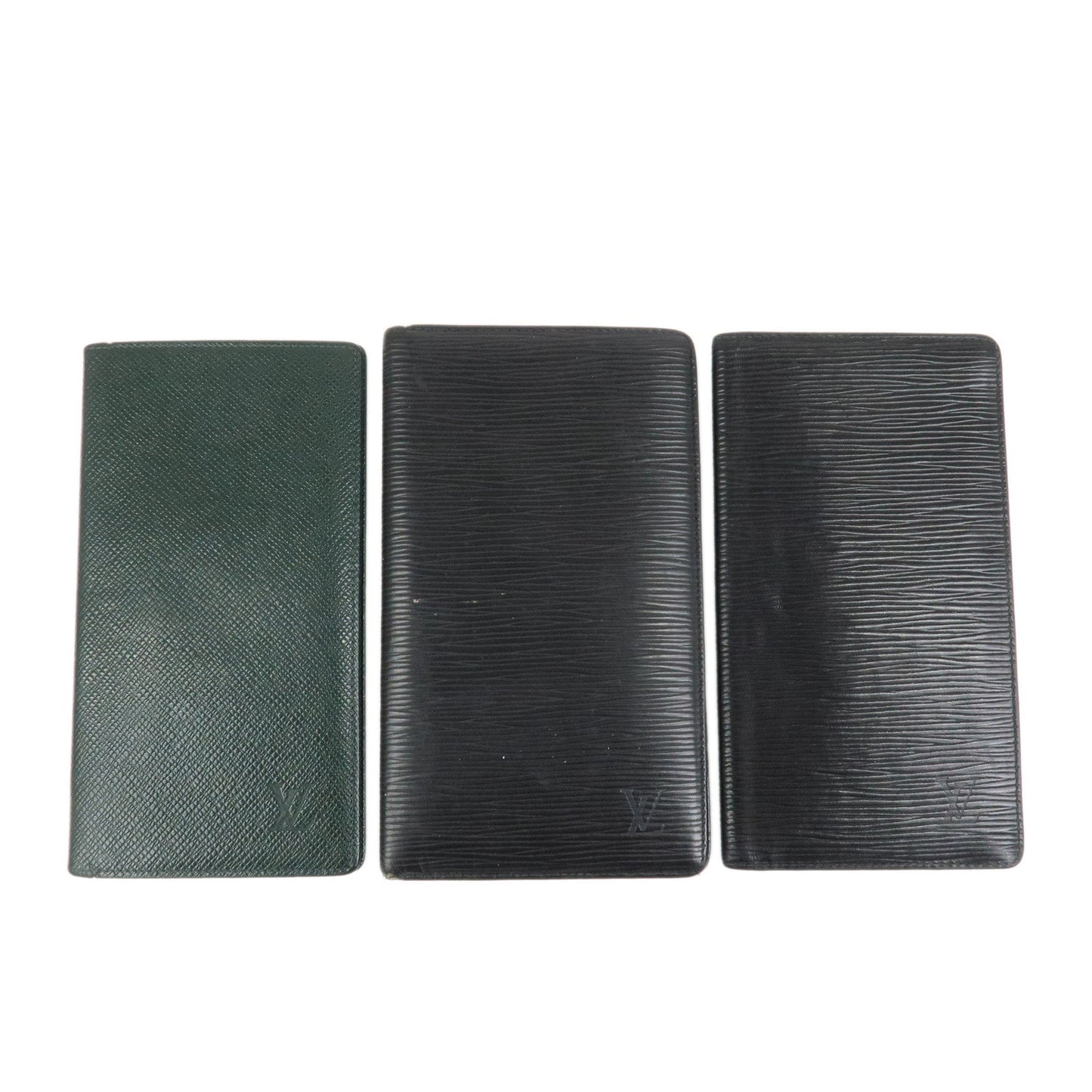 Louis Vuitton Epi Set of 3 Long Wallet M30404/M63212/M63732