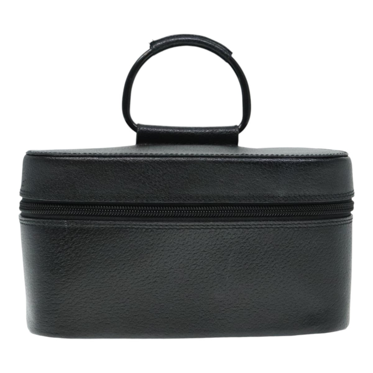 Gucci Vanity Black Leather Handbag
