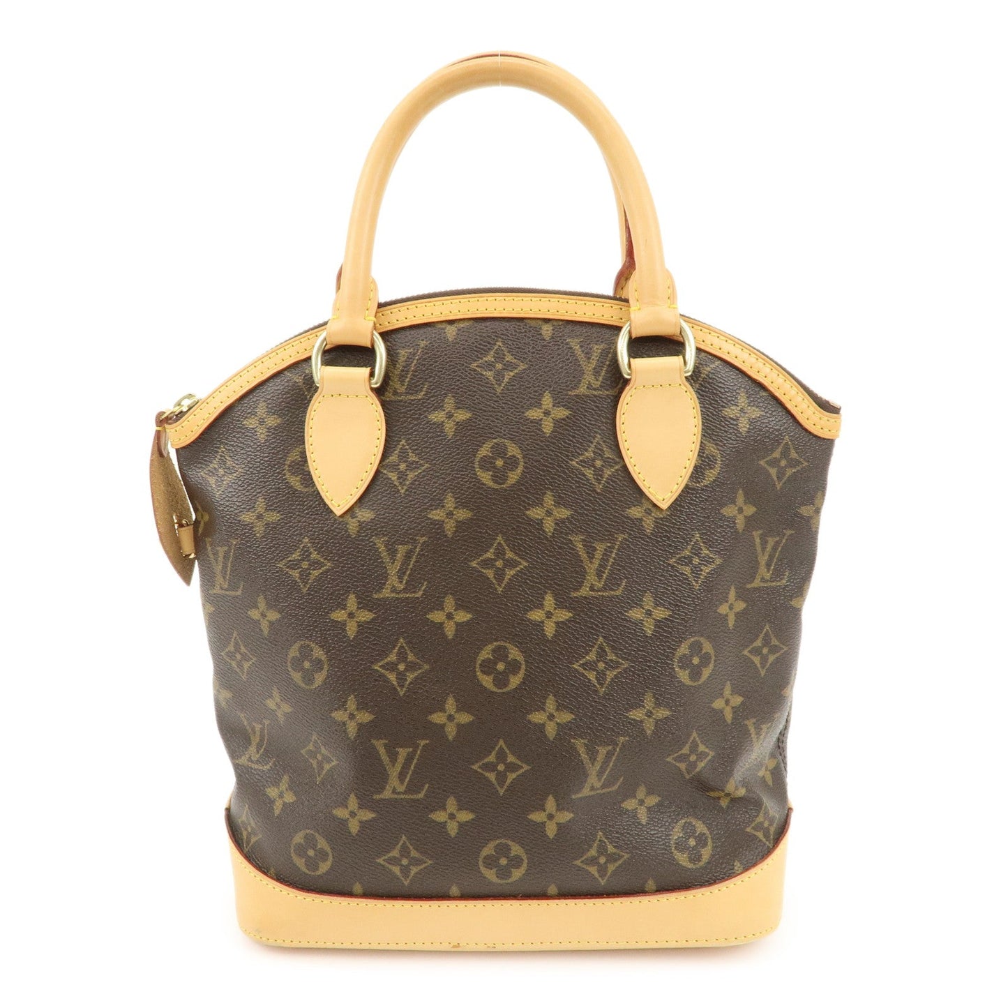 Louis Vuitton Monogram Lock It Hand Bag Old Style Brown M40102  d