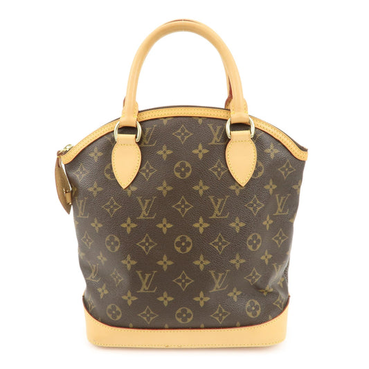 Louis Vuitton Monogram Lock It Hand Bag Old Style Brown M40102  d