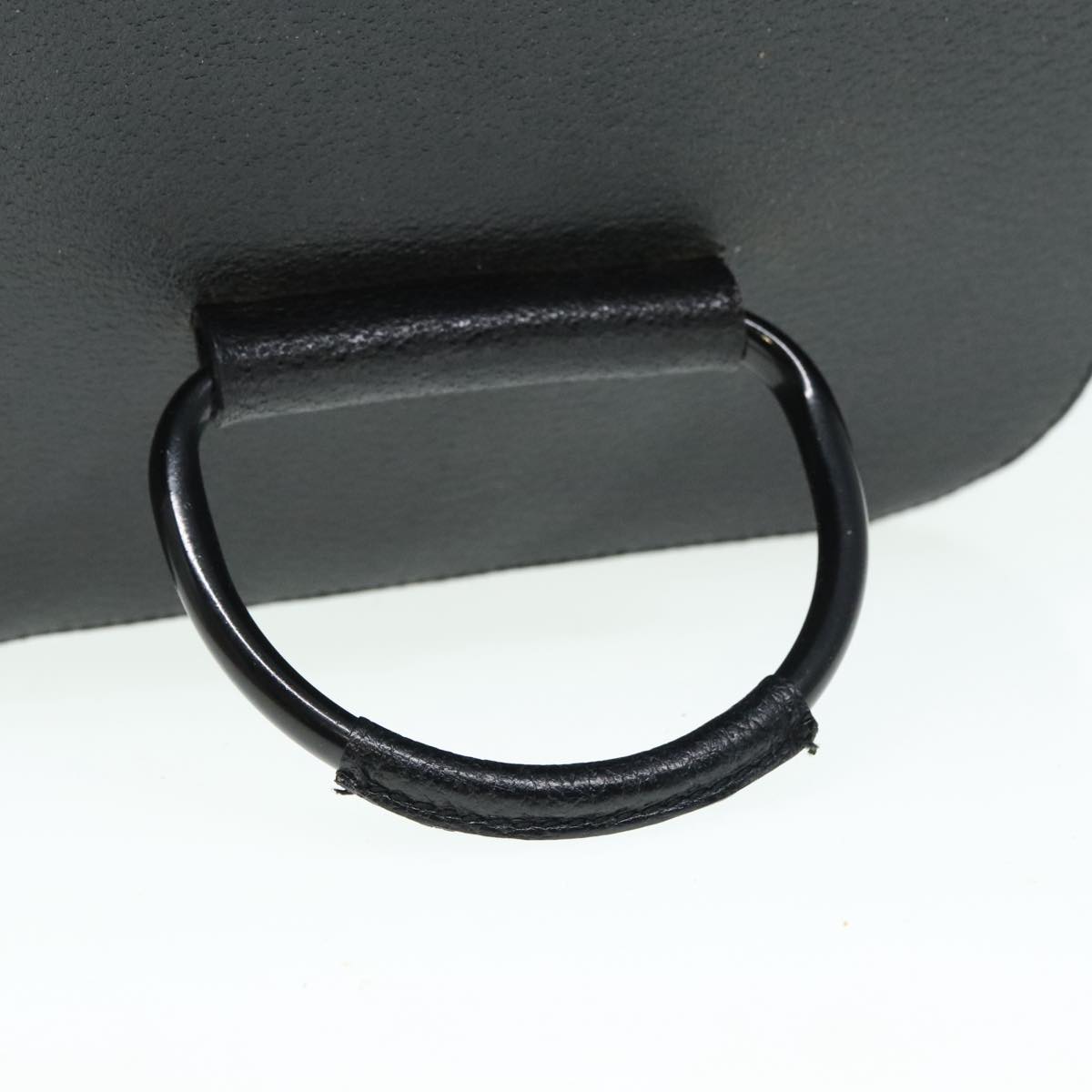 Gucci Vanity Black Leather Handbag