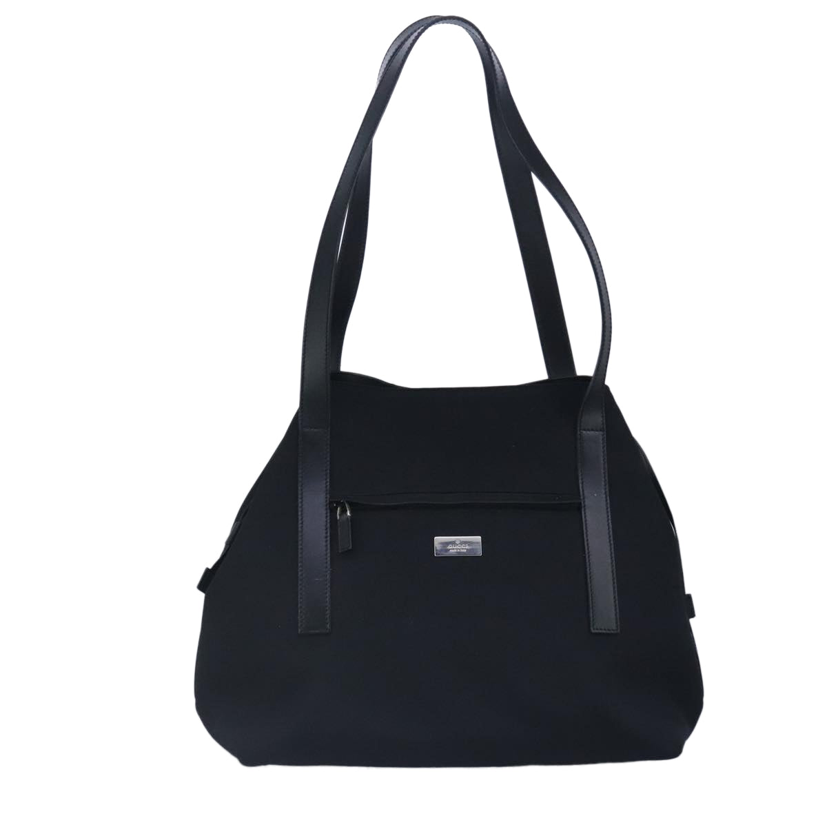 Gucci Black Canvas Shoulder Bag
