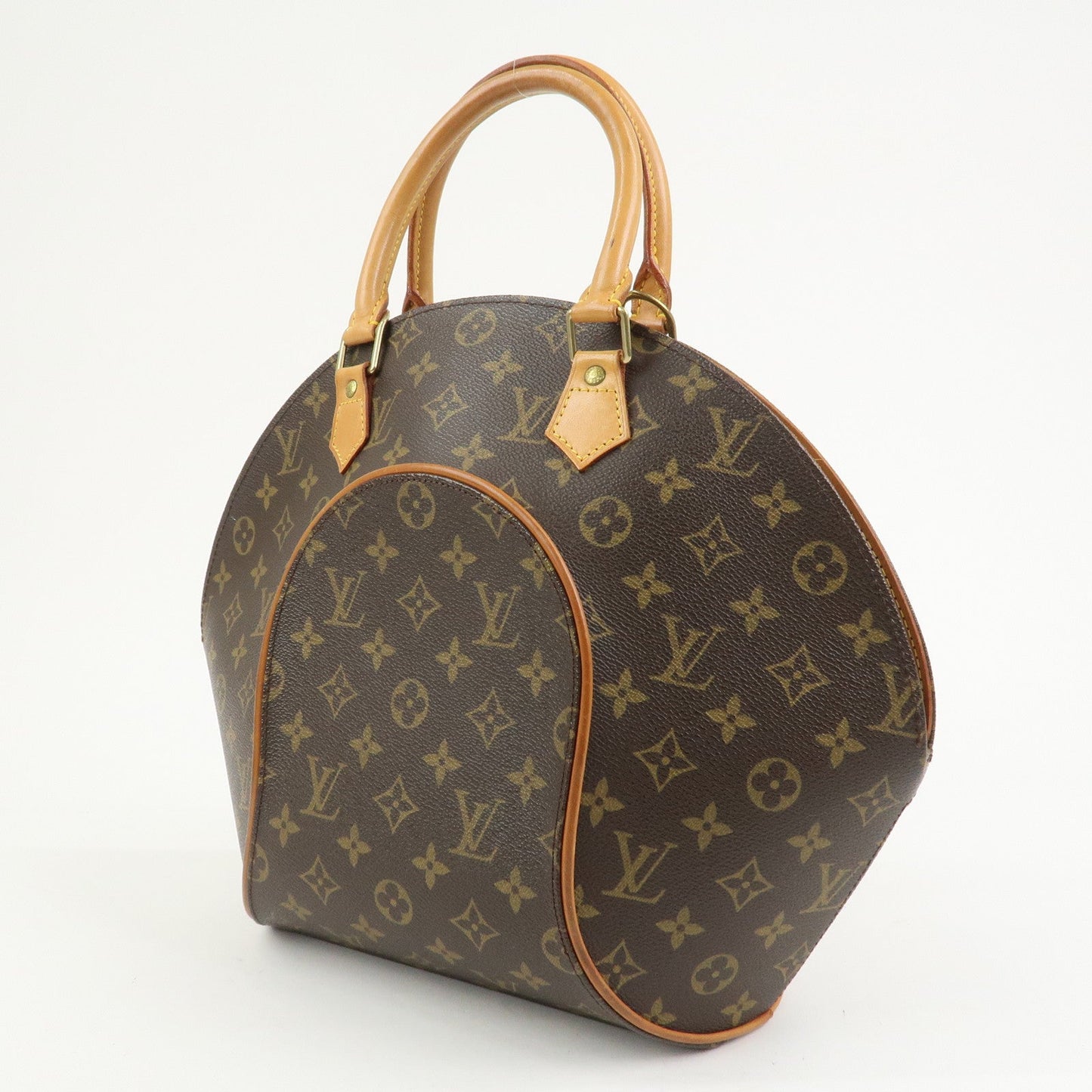 Louis Vuitton Monogram Ellipse MM Hand Bag Brown M51126