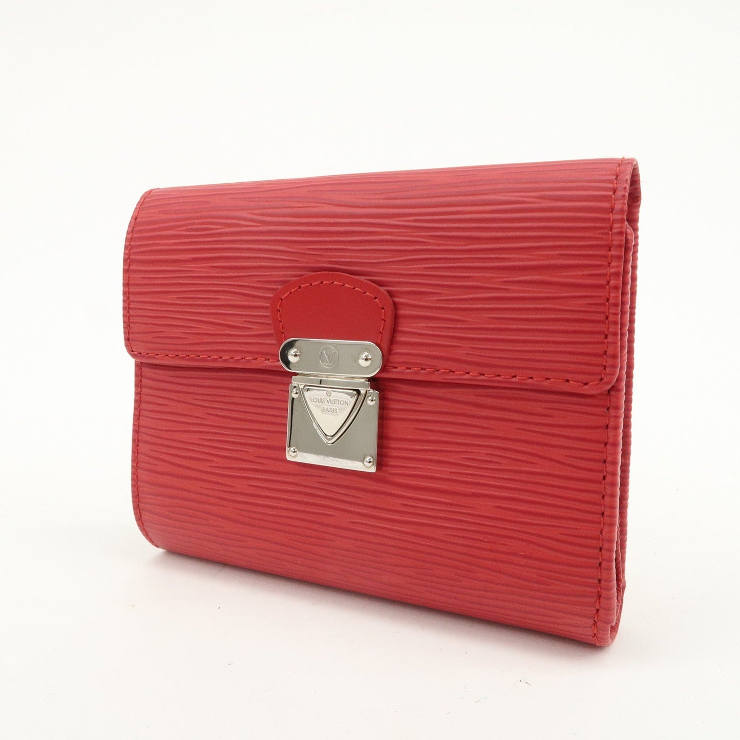 Louis Vuitton Epi Portefeuille Koala Wallet Rouge M5801E