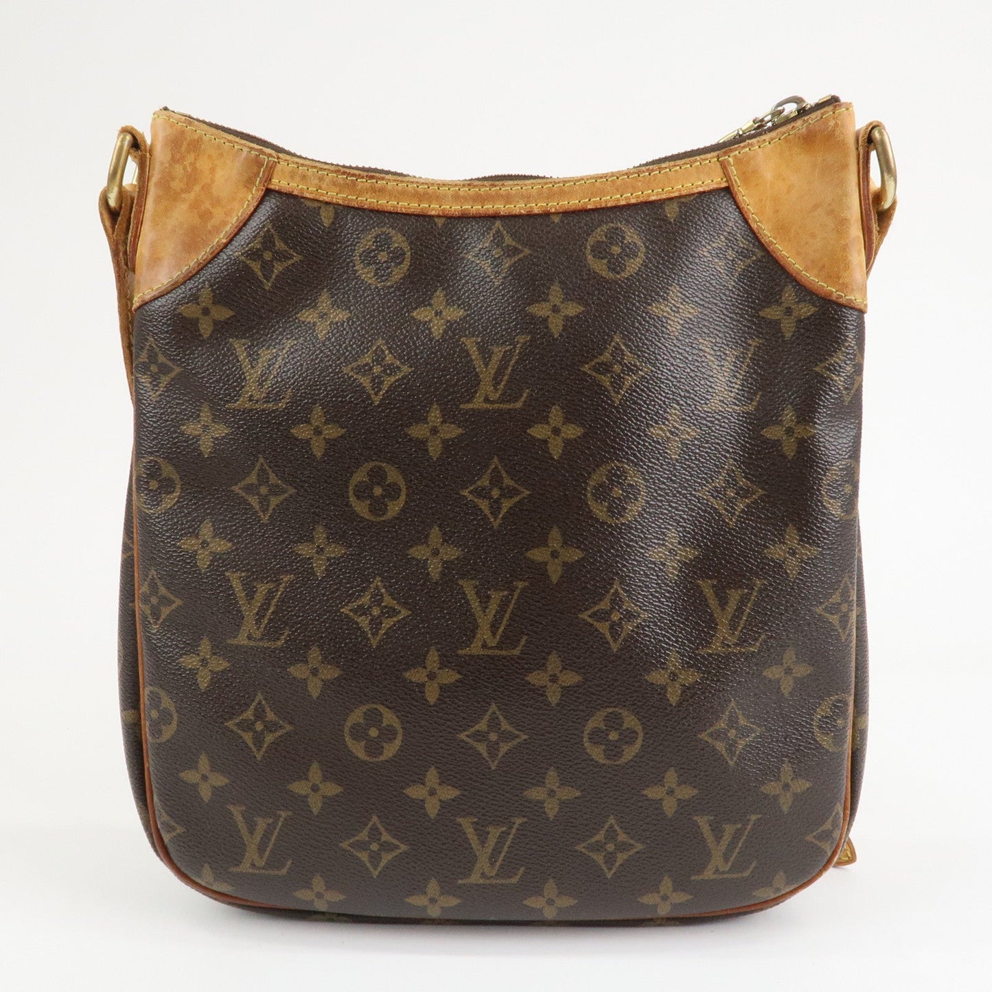 Louis Vuitton Monogram Canvas Leather Odeon PM Shoulder BagM56390