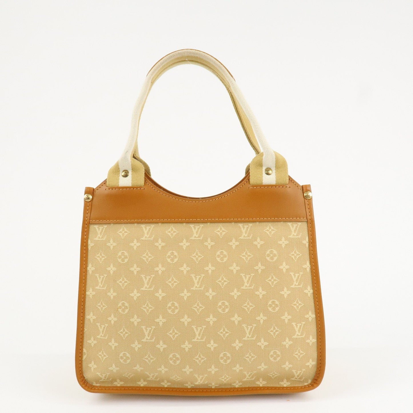 Louis Vuitton Monogram Mini Sac Catherine Hand Bag Beige M92328  d
