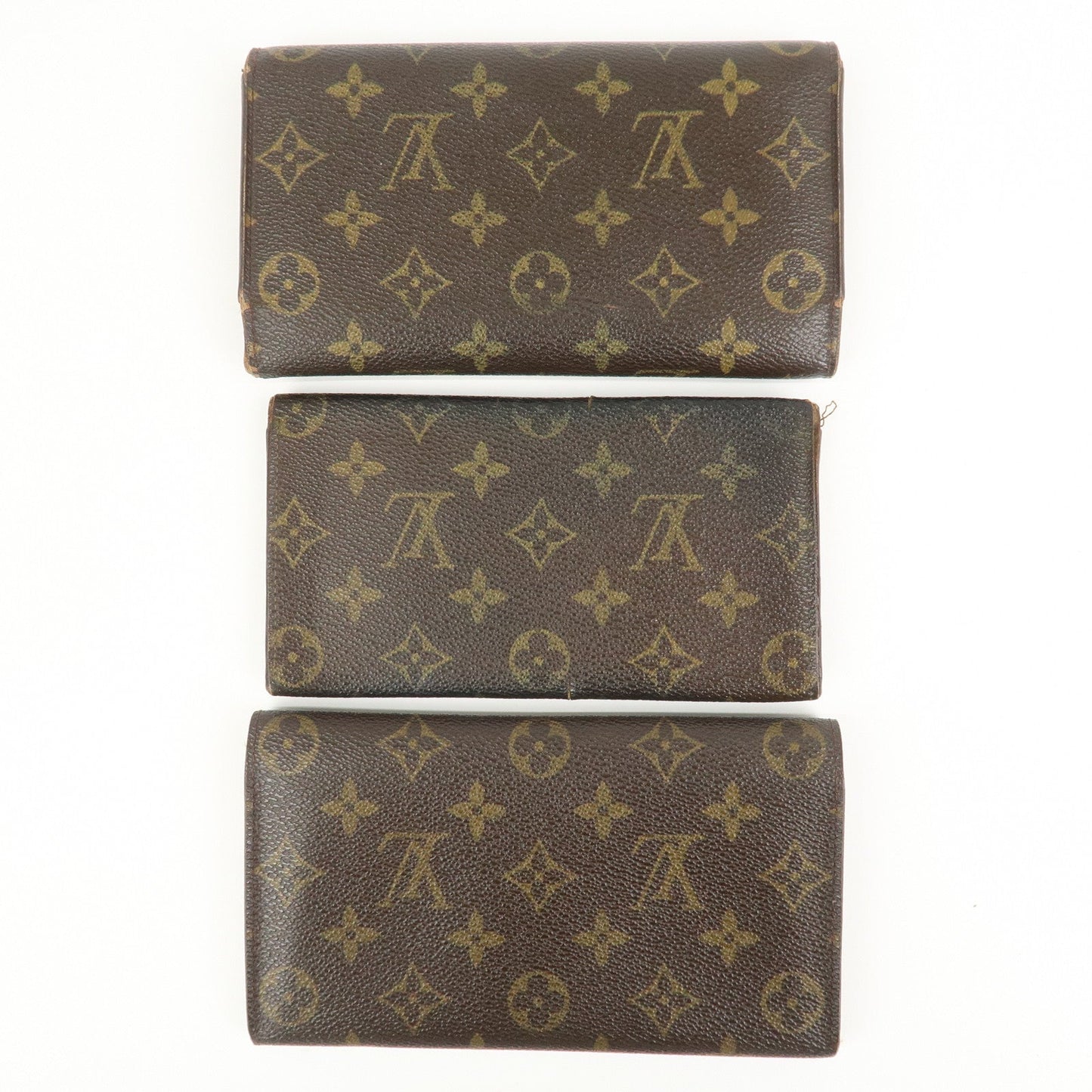 Louis Vuitton Monogram Set of 3 Wallets M61215/M61725/M61820
