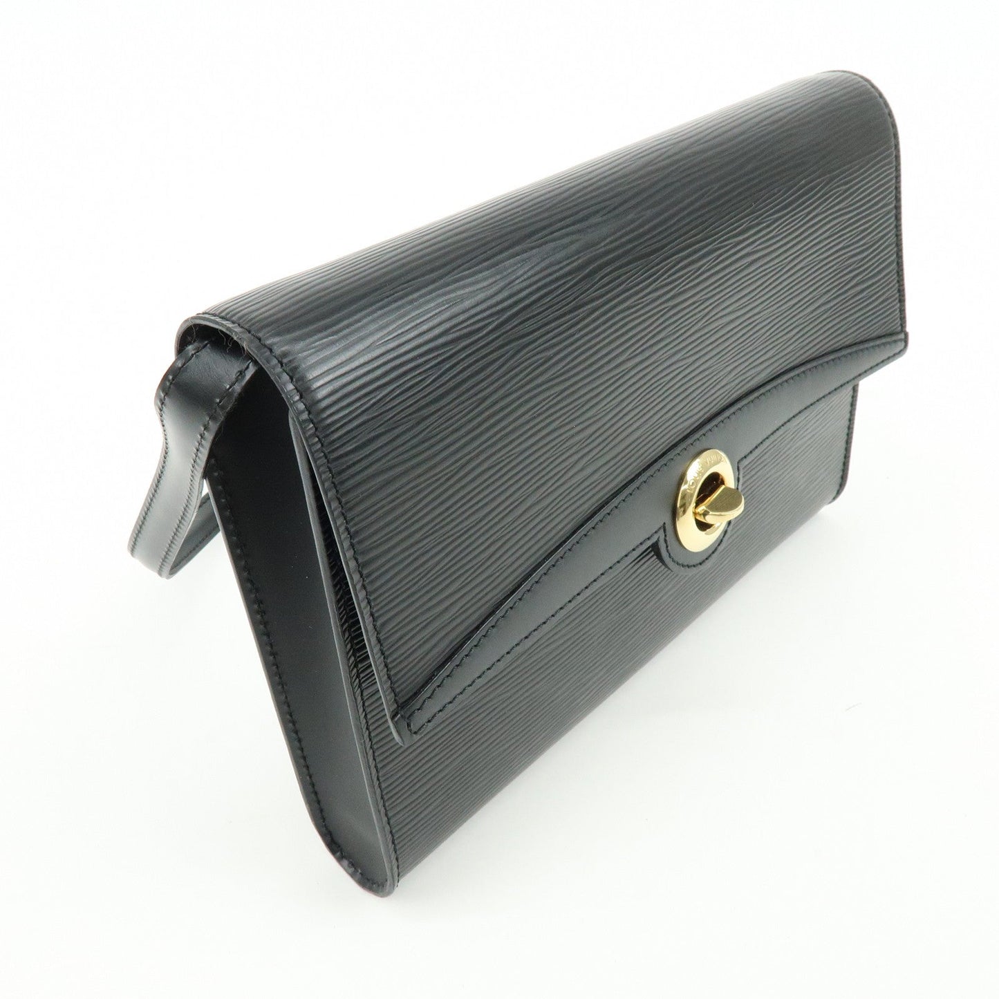 Louis Vuitton Epi Arche 2Way Shoulder Bag Clutch Bag Noir M52572