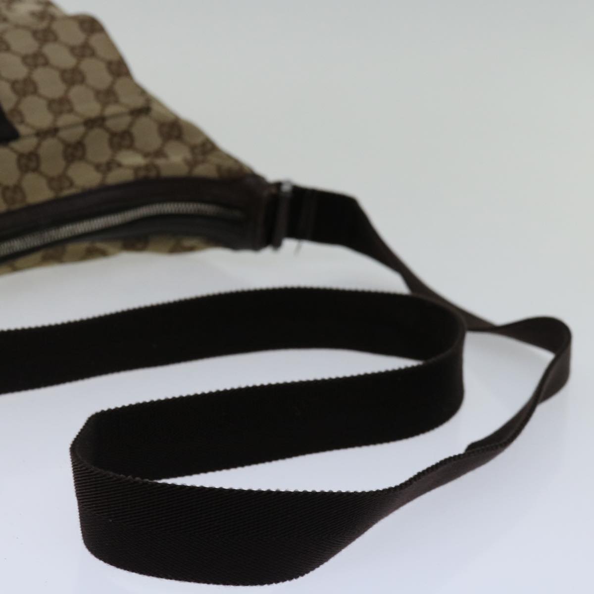 Gucci Gg Canvas Brown Canvas Shoulder Bag ( )