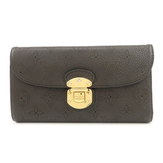 Louis Vuitton Monogram Mahina Leather Portefeuille Wallet M95968  d