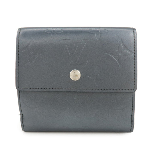 Louis Vuitton Monogram Matte Porte Monnaie Billets Credit M65115  d