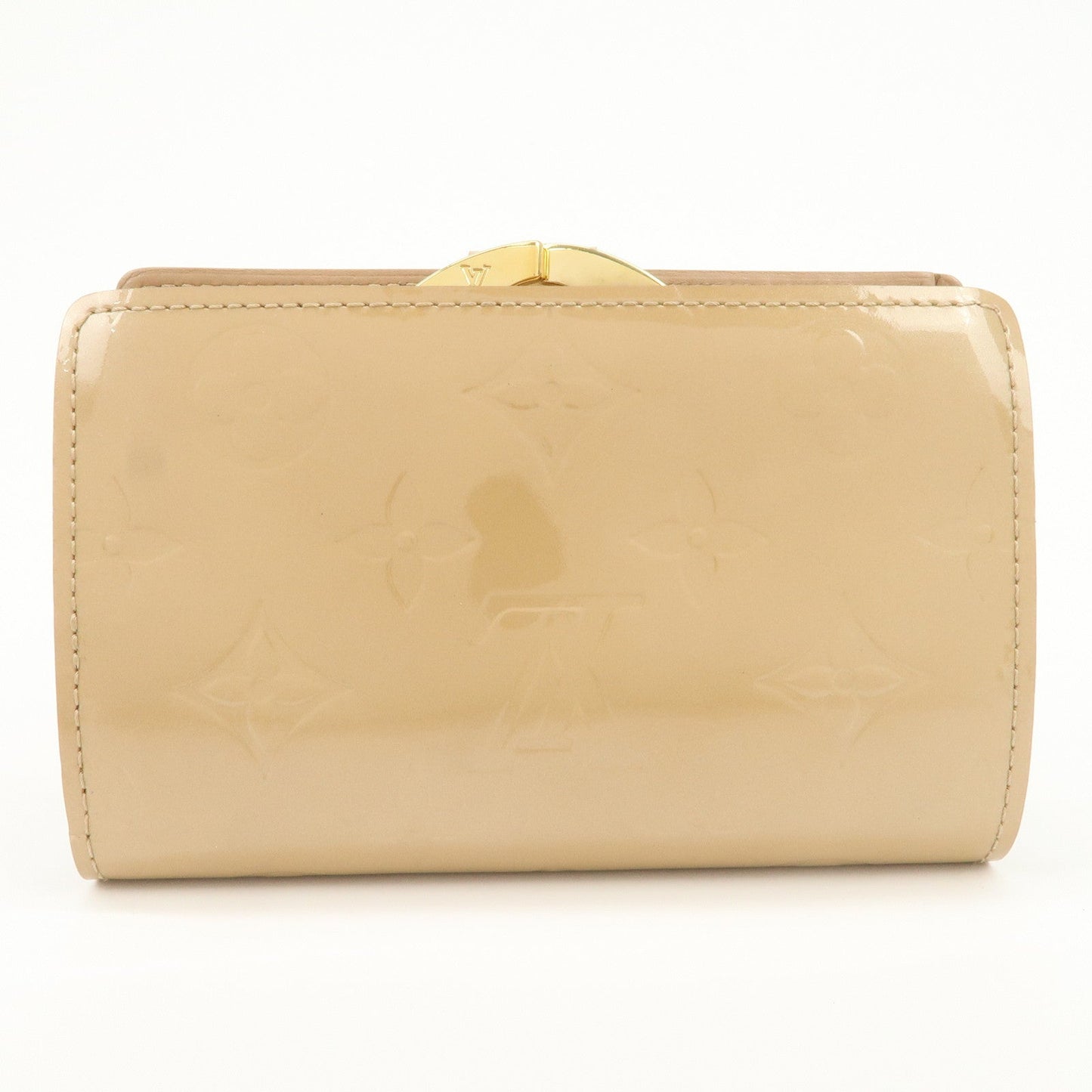 Louis Vuitton Monogram Vernis Porte Monnaie Noisette M91361