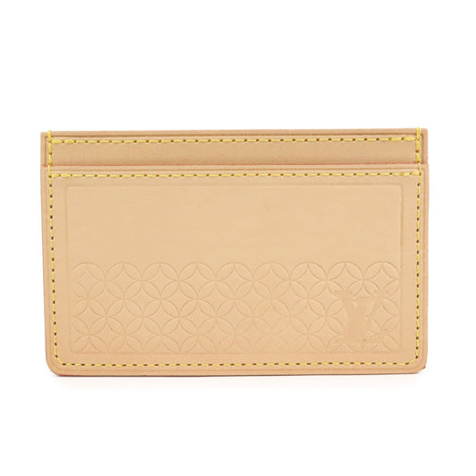 Louis Vuitton Nume Leather Card Case Card Holder Natural