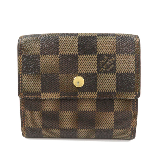 Louis Vuitton Damier Portefeuille ??ise Bi-fold Wallet Brown N61654