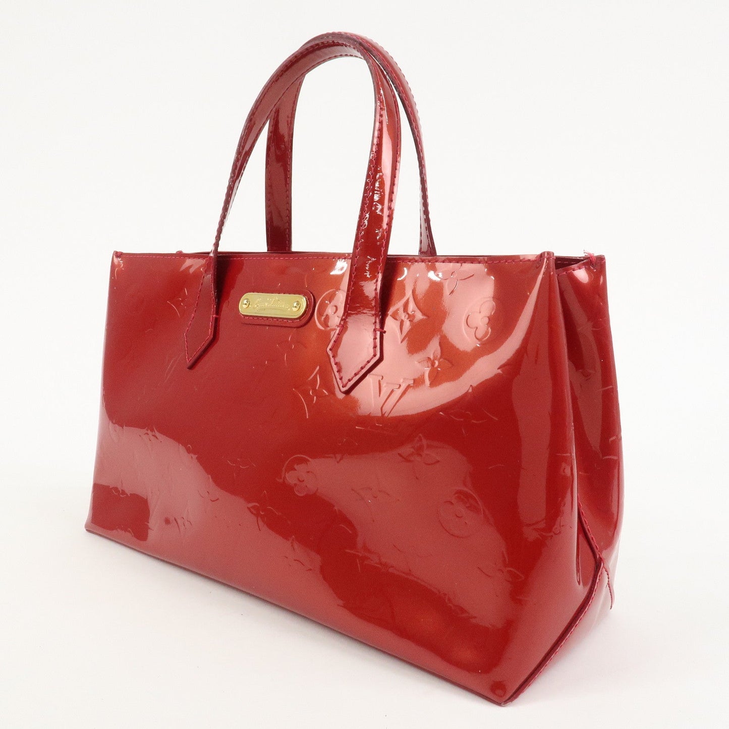 Louis Vuitton Monogram Vernis Wilshire PM Hand Bag M93642