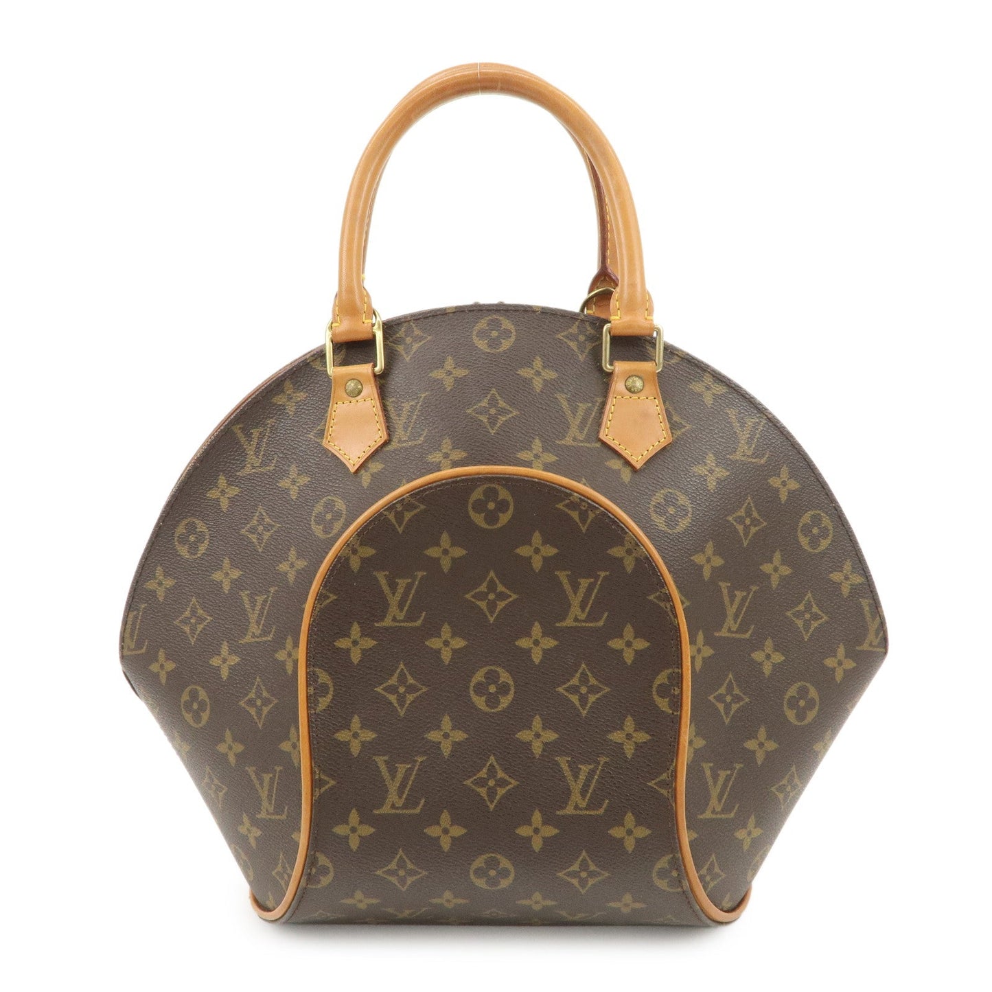 Louis Vuitton Monogram Ellipse MM Hand Bag Brown M51126