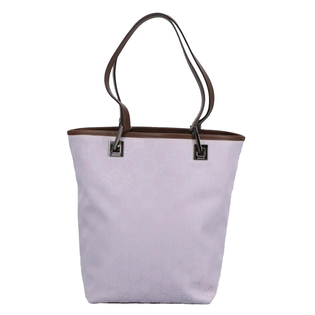 Gucci Purple Canvas Tote Bag