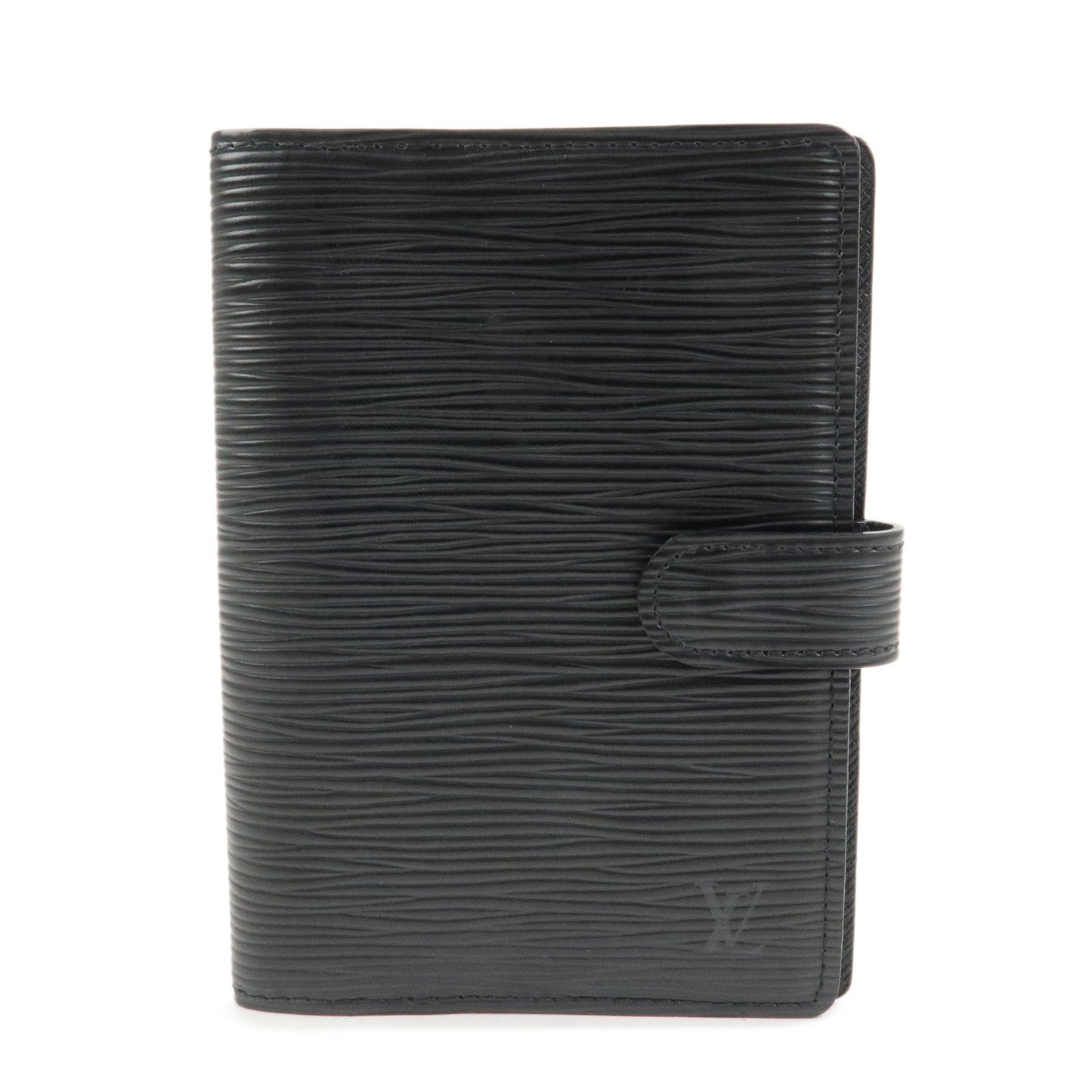 Louis Vuitton Epi Agenda PM Planner Cover Noir R20052
