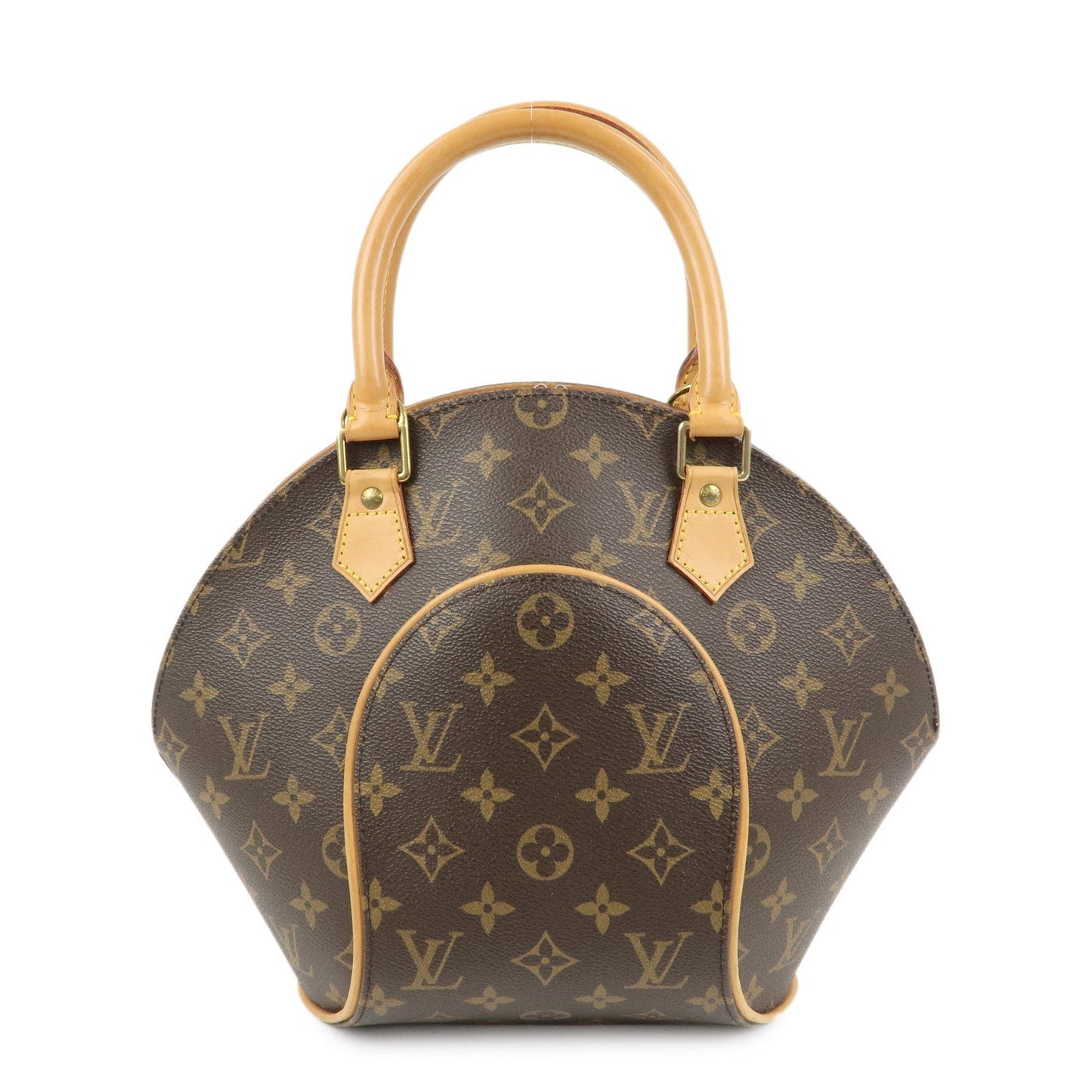 Louis Vuitton Monogram Ellipse PM Hand Bag Brown M51127